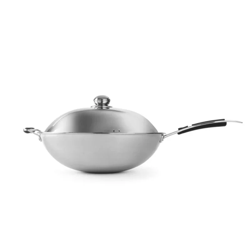 Commande En Gros Wok à Induction en Inox