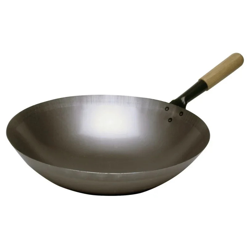 Dernier Modèle Sauteuse Wok en Acier - 360 mm
