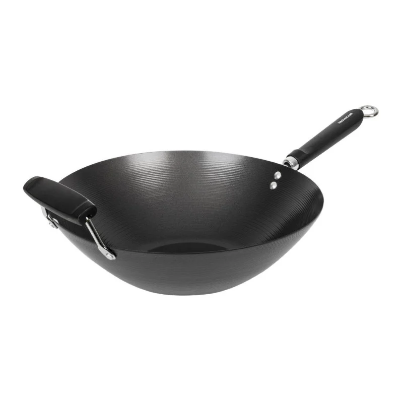 Wok Antiadhésif Fond Plat - 35 cm Prix Choc