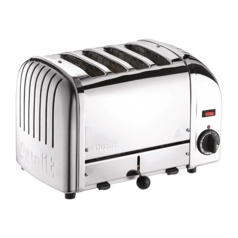 Seulement Aujourd’hui Grille-Pain 4 Tranches en Inox - 130 Tranches/h