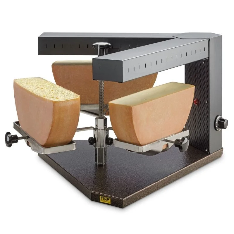 Nouvelle Collection Appareil à Raclette Traditionnelle 3 Demi-Meules
