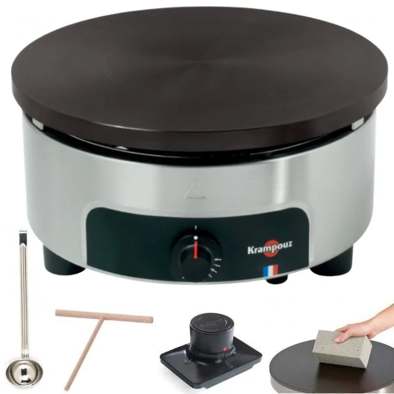 Pack Crêpière Professionnelle à Gaz 6 Branches 40 cm Prix Choc
