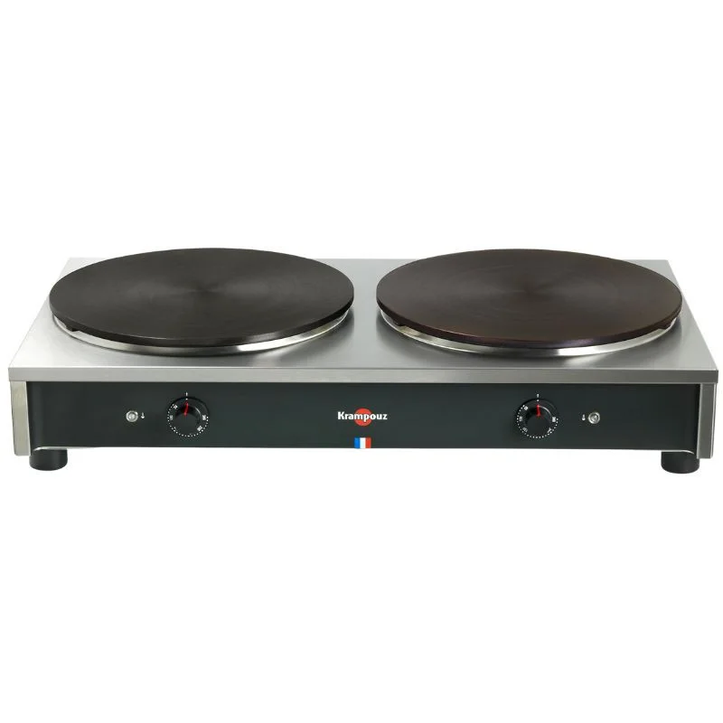 Crêpière Professionnelle Électrique Double - Gamme Standard - Ø 35 cm Dernier Modèle