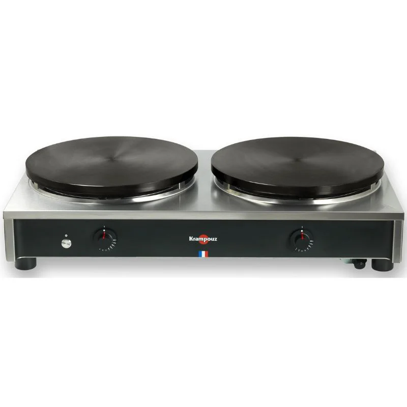 Promotion Saisonnière Crêpière Double à Gaz - Gamme Standard - Ø 40 cm