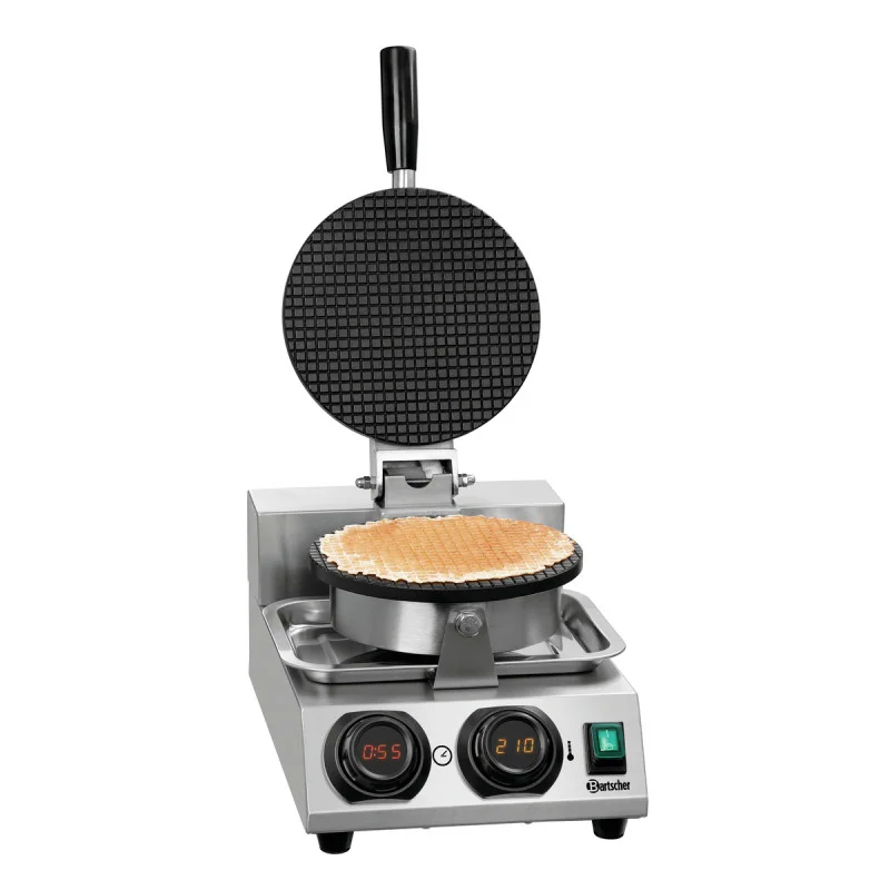 Gaufrier Cone en Inox - 1000 W Acheter Direct