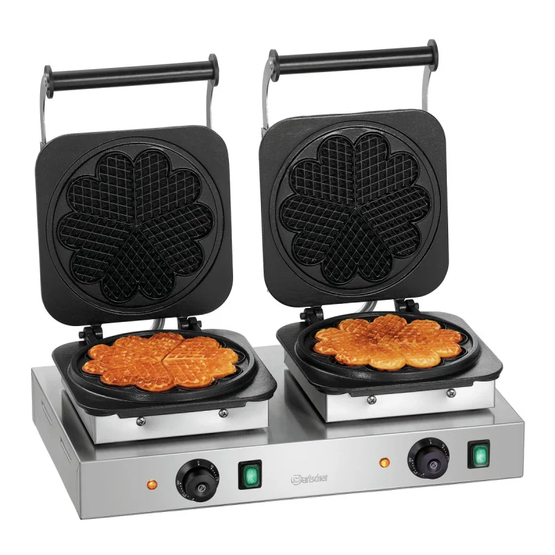 Gaufrier Double en Forme de Cœur Soldes