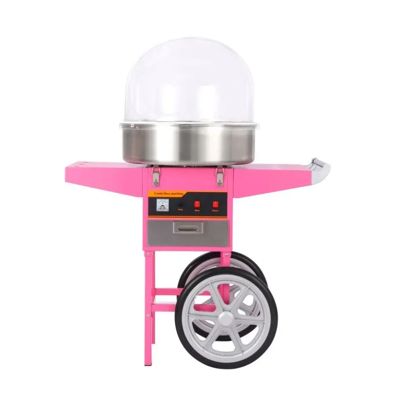 Machine à Barbe à Papa 52 cm avec Couvercle Populaire