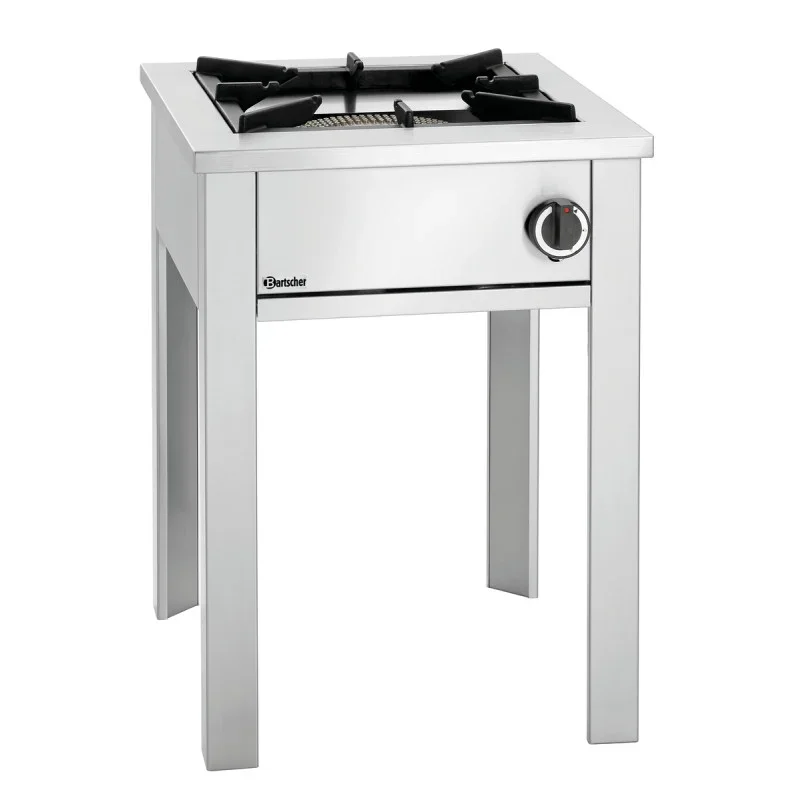 Réchaud à Gaz sur Pieds Professionnel - 1 Feu 28 cm Authentique
