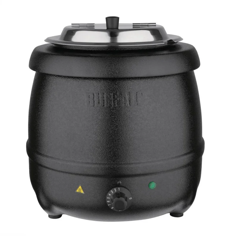 Marmite À Soupe Noire - 10 L Populaire