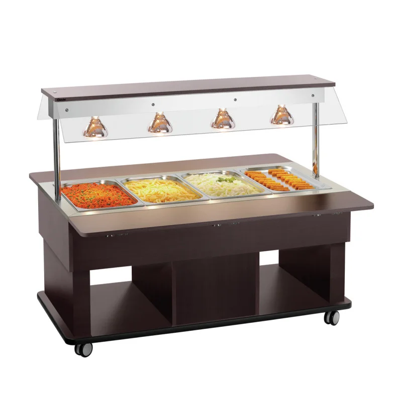 Meilleur Choix Chariot Buffet Chaud Enfant - 4 x GN 1/1