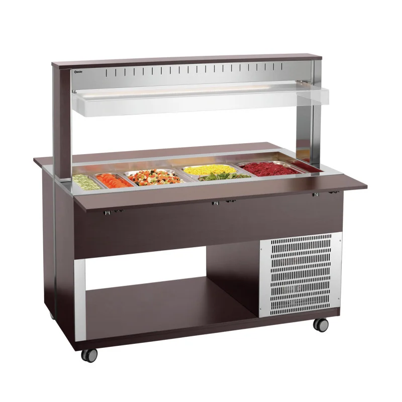 Chariot Buffet Chaud - 4 x GN 1/1 Dernier Modèle