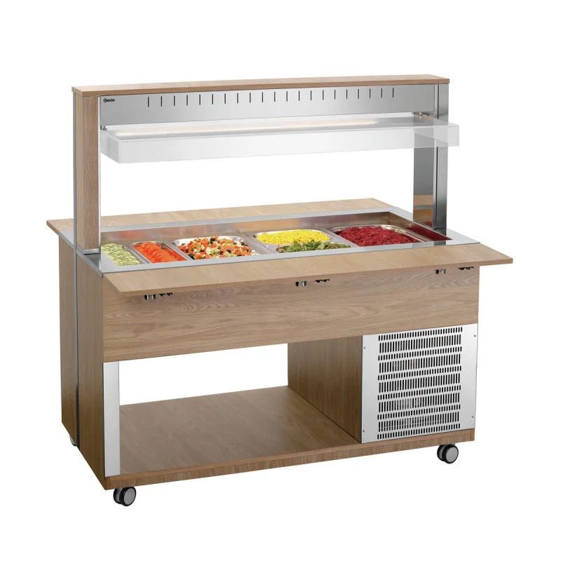 Prix Promo Chariot Buffet Chaud - 4 x GN 1/1