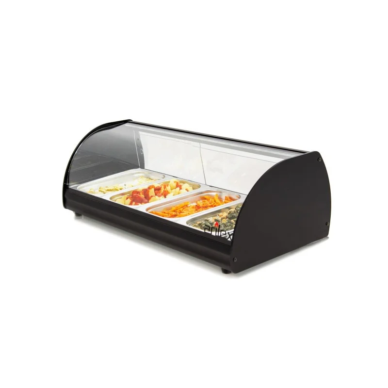 Prix Promo Vitrine Chaude - 4 Bacs GN 1/3