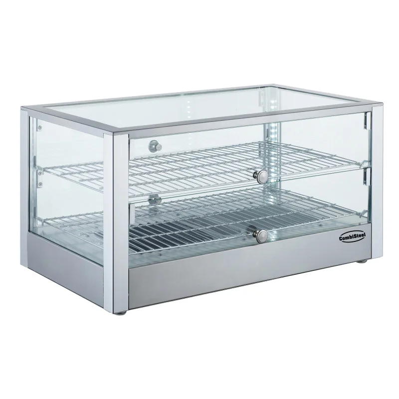 Remise Vitrine Chauffante à Poser - 80 L