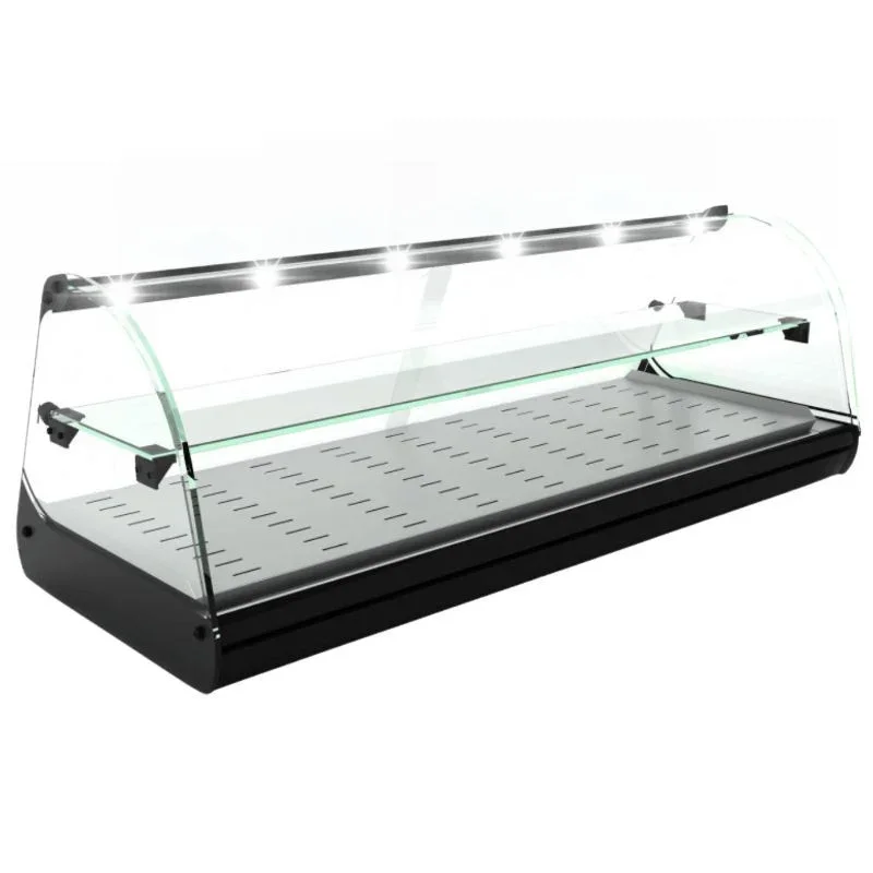 Livraison Gratuite Vitrine Chaude à Poser - DEUX NIVEAUX Sahara avec LED - 1020 W