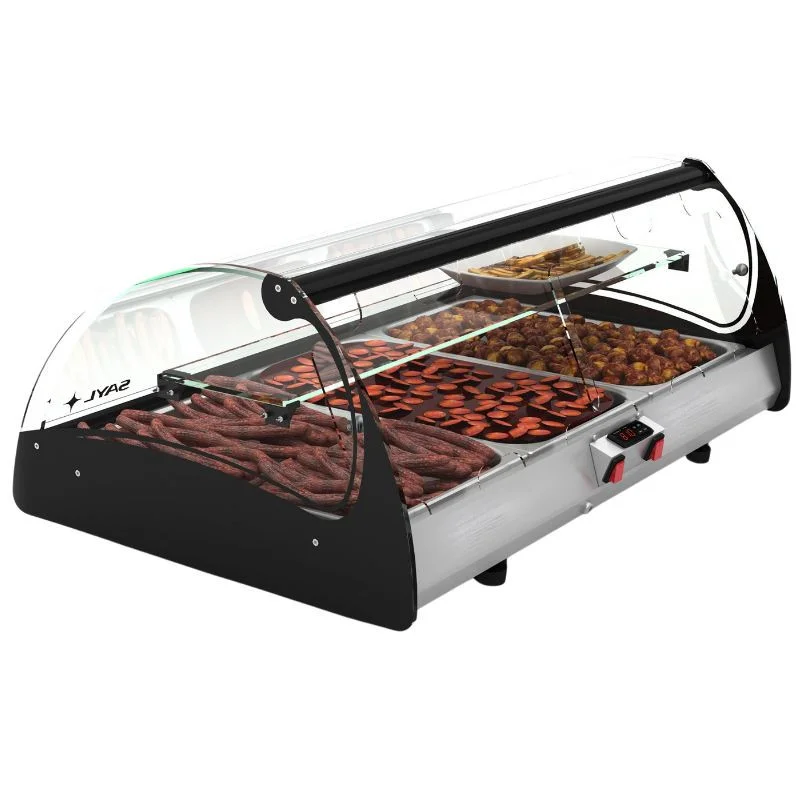 Vitrine Chaude à Poser - SPLENDID Bain Marie - L 1020 mm - GN 1/1 Meilleur Choix