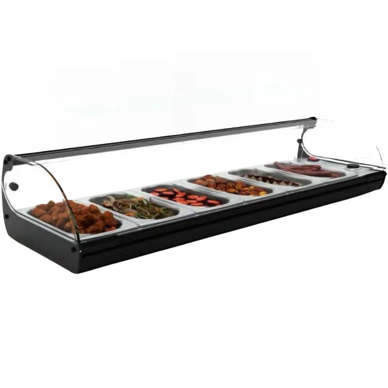 Expédition Rapide Vitrine Chaude à Poser Self Service - STANDARD Bain Marie - GN 1/3