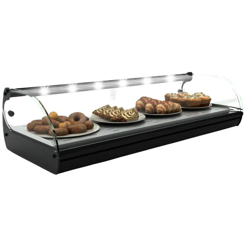 Prix Promo Vitrine Chaude à Poser Self Service - STANDARD Sahara - 720 W