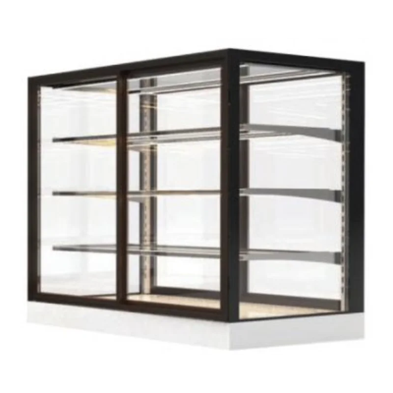 Vitrine Chaude à Poser Frontal et Arrière - Integra Comptoir Compact - H 950 mm Top Vente