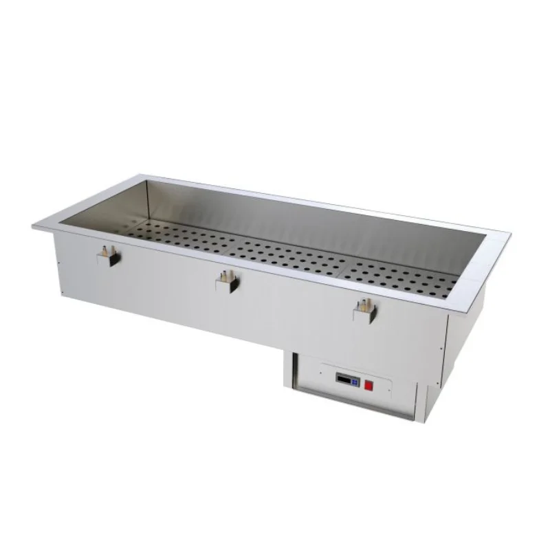 Cuve Séche Statique 4 GN 1/1 - L 1430 x P 610 mm Prix Réduit
