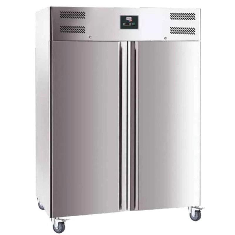 Vente Directe Armoire Réfrigérée Négative en Inox - 2 Portes - 1400 L