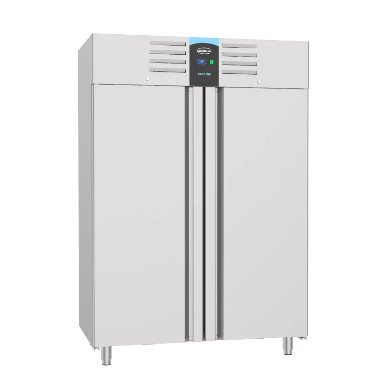 Promotion Armoire Réfrigérée Négative en Inox - 2 Portes Pleines - 1400 L
