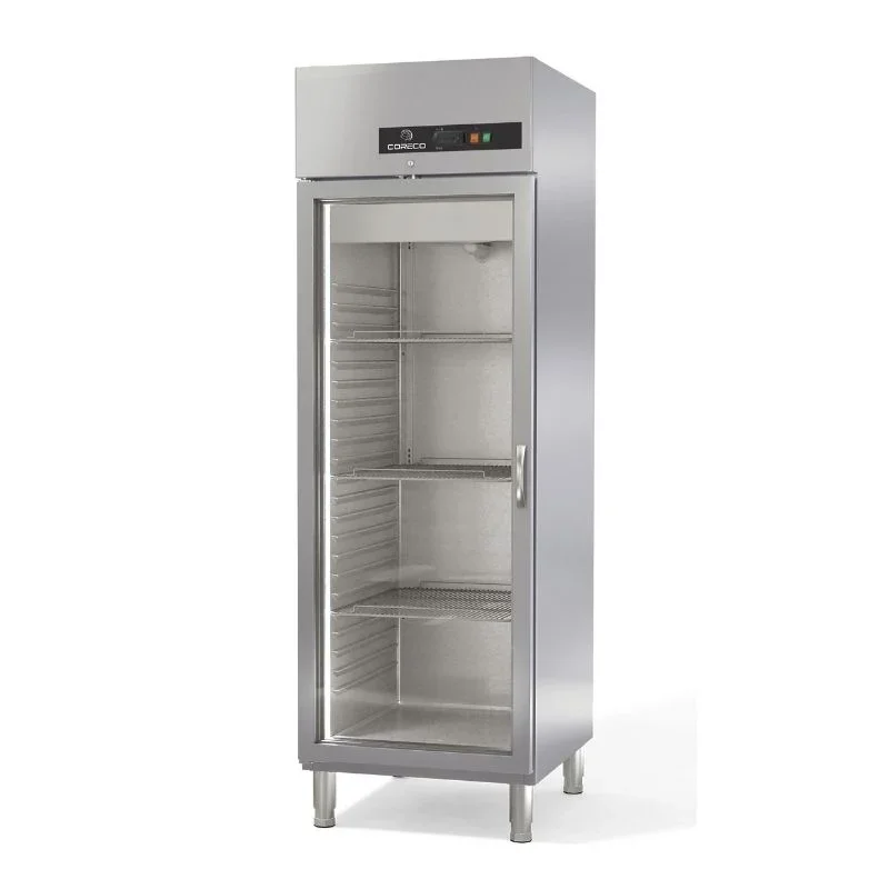 Meilleure Vente Armoire Réfrigérée Positive - 645 L - 1 Porte Vitrée - GN 2/1