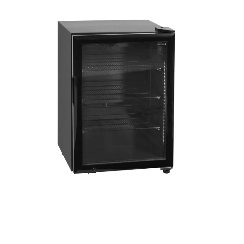 Soldes Refroidisseur de Caviar - Noir - Porte Vitrée - 81 L