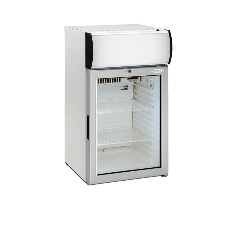 Mini Armoire Réfrigérée avec Canopée - Porte Vitrée - 55 L Nouvel Arrivage