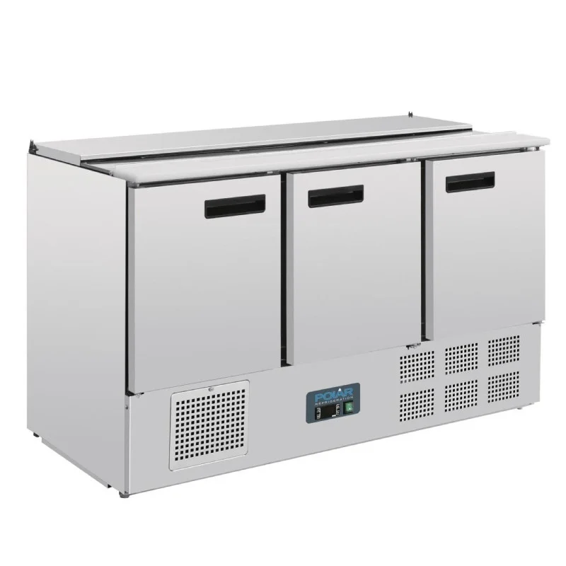 Comptoir à Salade Réfrigéré Série G368L - 4 Bacs GN 1/1 Meilleure Vente