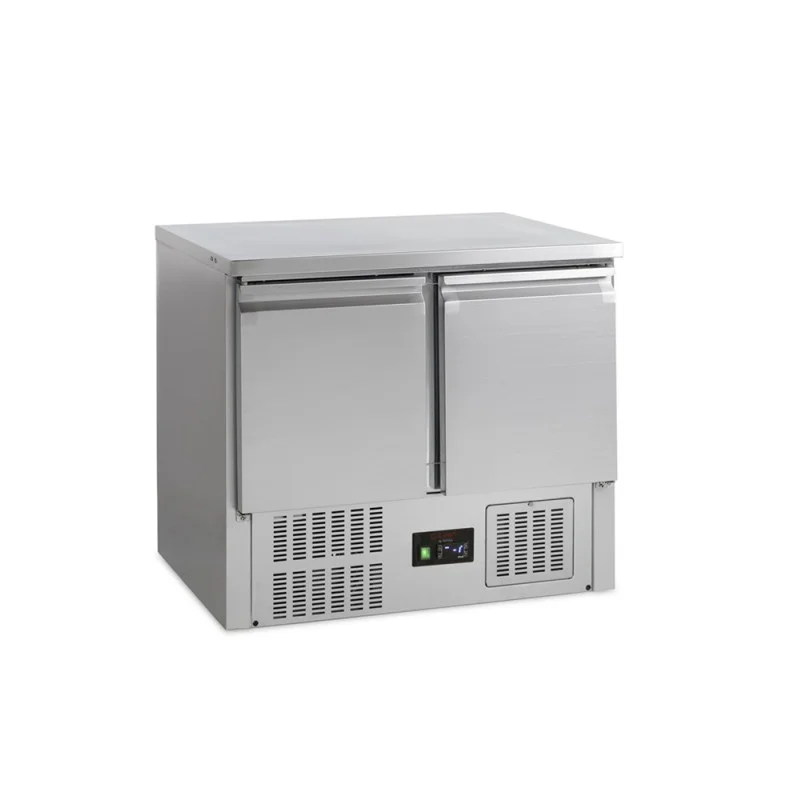 Saladette Réfrigérée GN 1/1 en Inox - 2 Portes - 225 L Meilleure Vente