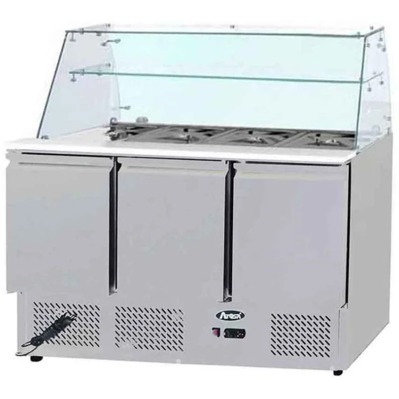 Acheter Direct Saladette Réfrigérée Positive Droite - 380 L - 4 GN 1/1