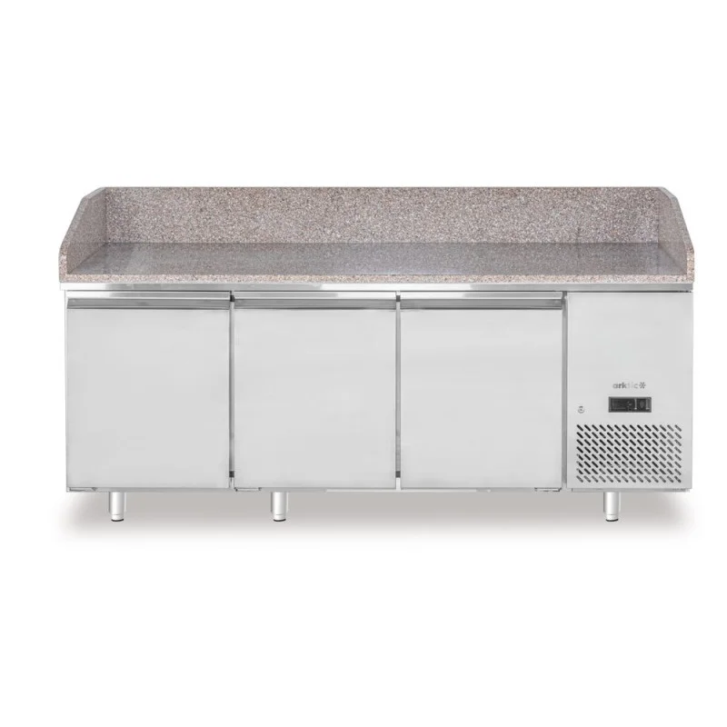 Meuble à Pizza GN 1/1 - 3 Portes - 375 L Acheter En Ligne