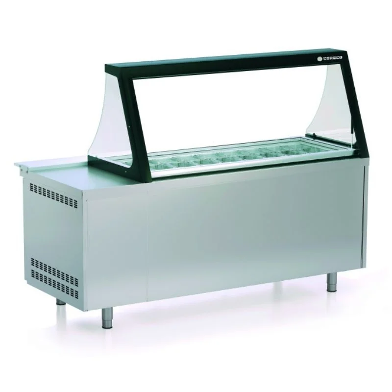 Livraison Gratuite Buffet Réfrigéré pour Bar à Salade - 562 L - 27 Bacs GN 1/6