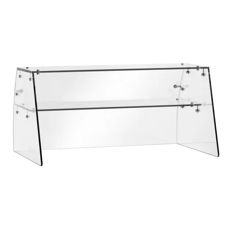 Dernier Modèle Vitrine en Verre pour Saladette Réfrigérée à 2 Portes