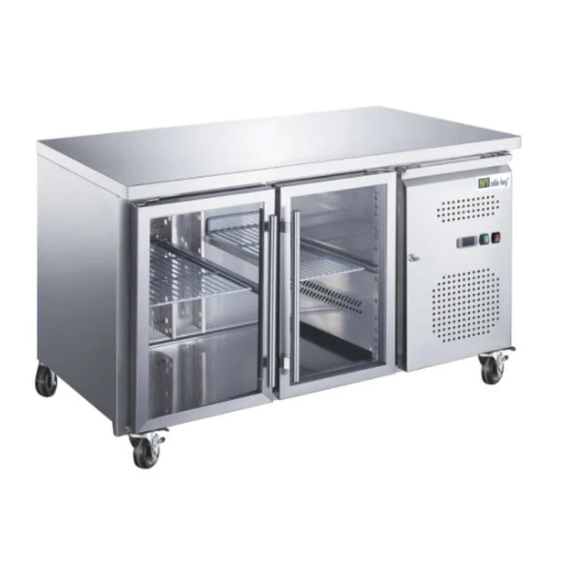Jusqu’à Épuisement Des Stocks Table Réfrigérée Positive Vitrée - P 700 mm - 282 L