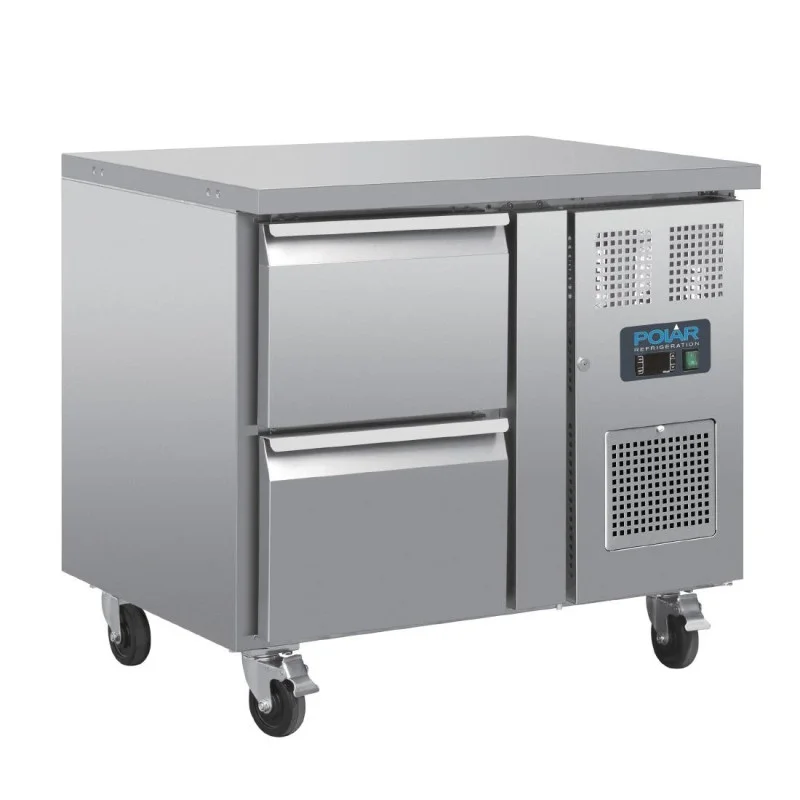 Affaire À Saisir Table Réfrigérée GN 1/1 Ventilée 2 Tiroirs Série U - 124 L