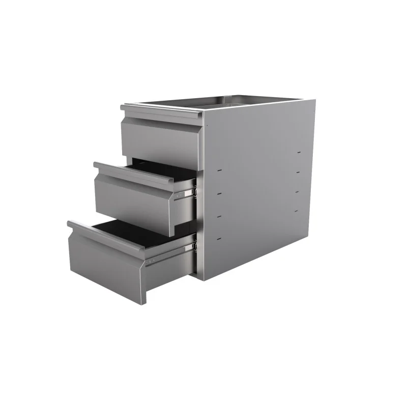 Bloc 3 Tiroirs pour Table Réfrigérée P 700 mm Satisfait Ou Remboursé