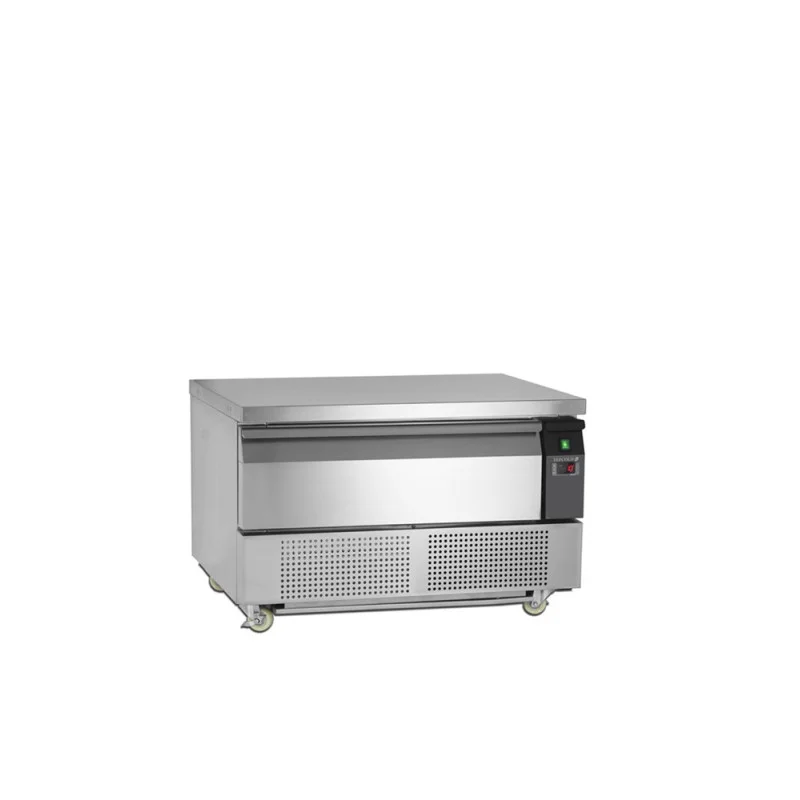 Table Réfrigérée Positive de Soubassement GN 2/1 - 51 L -1 Tiroir Livraison Gratuite