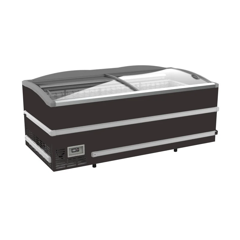 Vente Flash Congélateur Bahut Noir pour Supermarché - 864 L