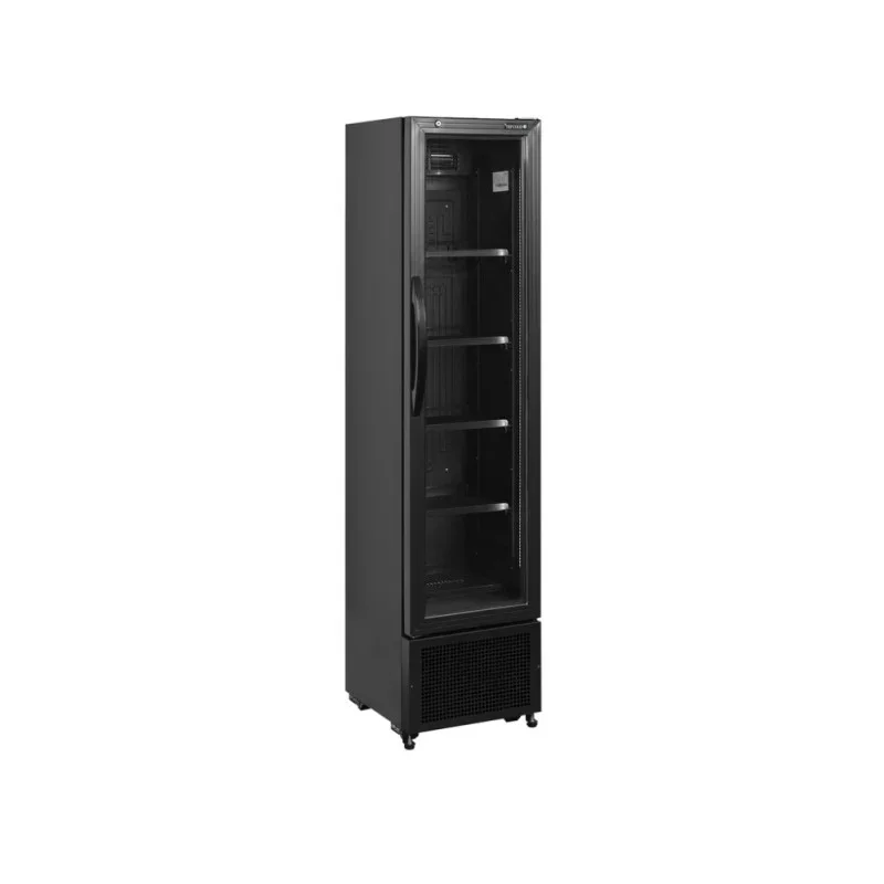 Commander Vite Armoire Réfrigérée à Boissons Porte Vitrée - Noir- 114 L