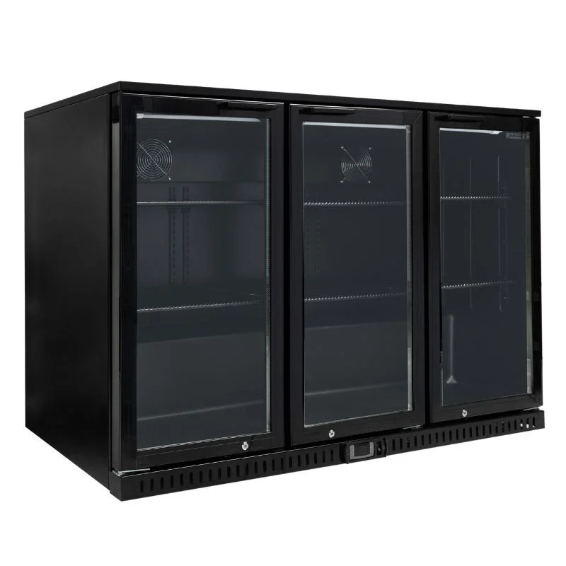 Jusqu’à Épuisement Des Stocks Arrière-Bar Réfrigéré Skinplate - 3 Portes Vitrées Battantes - 328 L