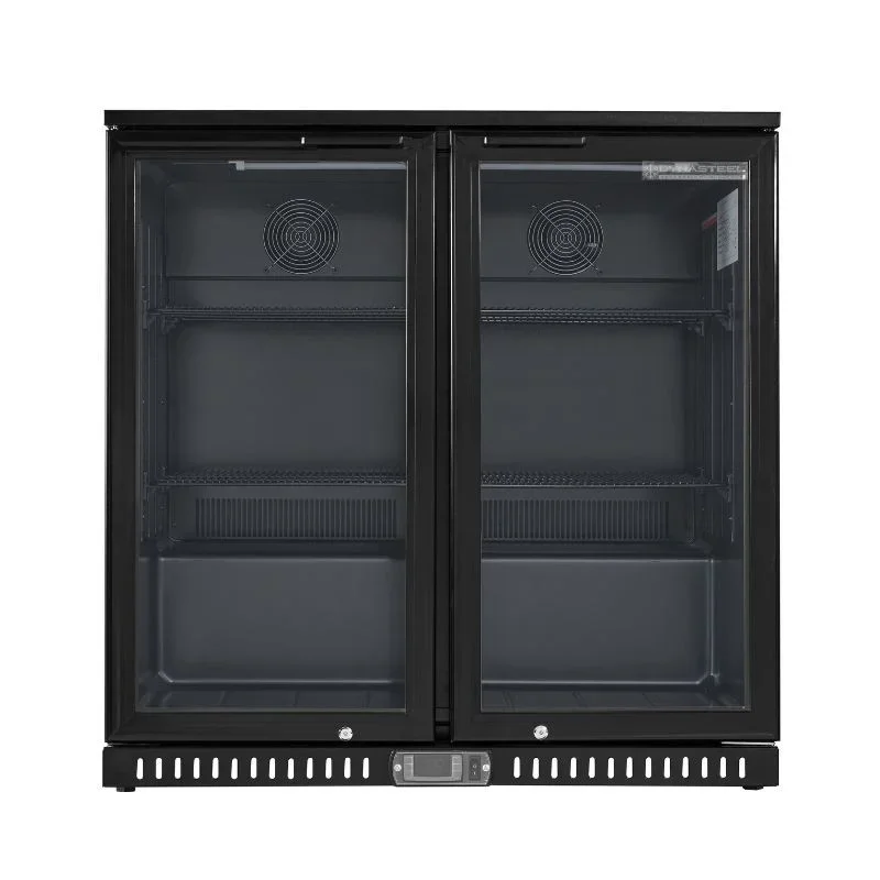 Quantité Limitée Arrière-Bar Réfrigéré - 2 Portes Vitrées Battantes - 209 L