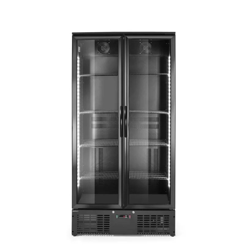 Retour Gratuit Arrière-Bar - Doubles Portes - 384 L