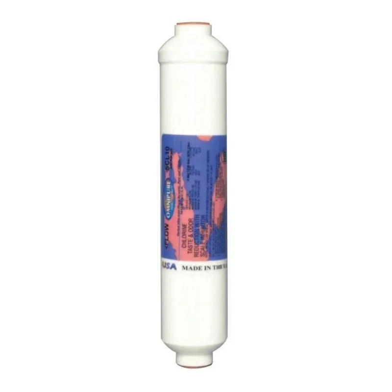 Dernier Modèle Cartouche de Filtration Triple Action pour Fontaine à Eau - Ø 8 mm
