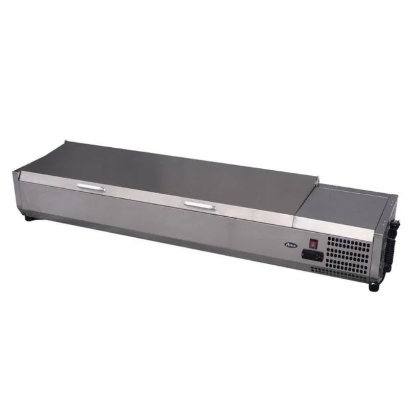 Saladette à Poser 8 x Bacs GN 1/3 - L 1800 mm Prix Cassé