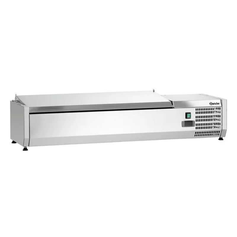 Offre Spéciale Saladette Réfrigérée à Poser Inox - 3 x GN 1/3 + 1 x GN 1/2