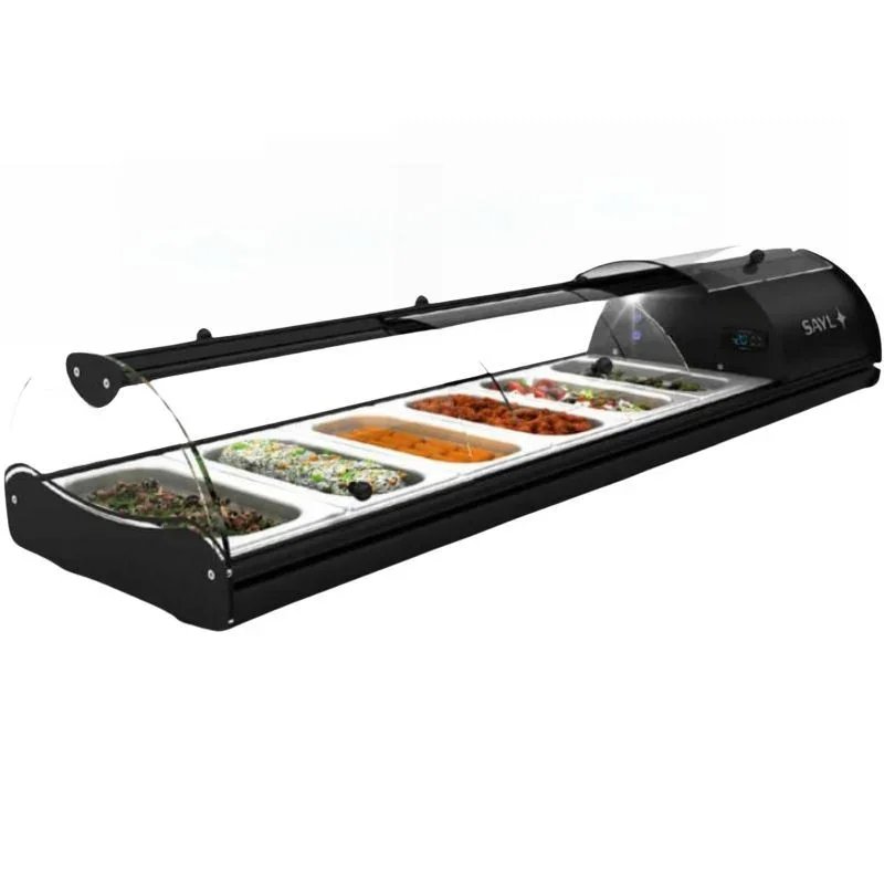 Vitrine Réfrigérée à Poser - LIBRE SERVICE Tapas - L 1438 mm - GN 1/3 Must-Have