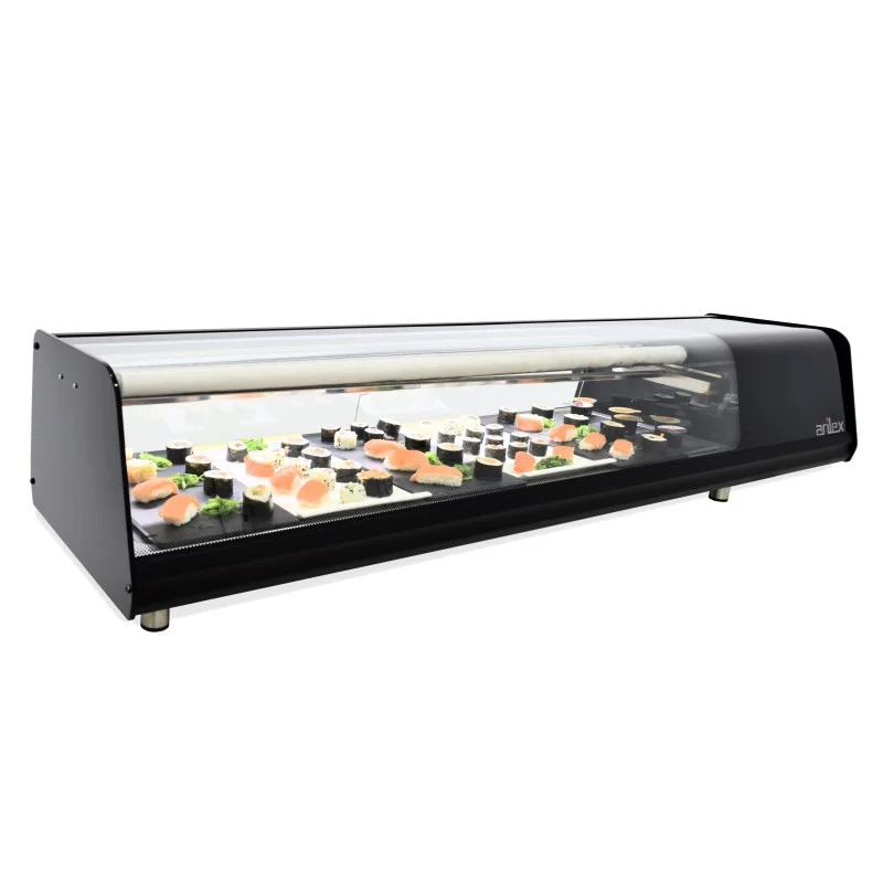Bon Plan Vitrine Réfrigérée Vision Sushi - Plaque Lisse - L 1808 mm