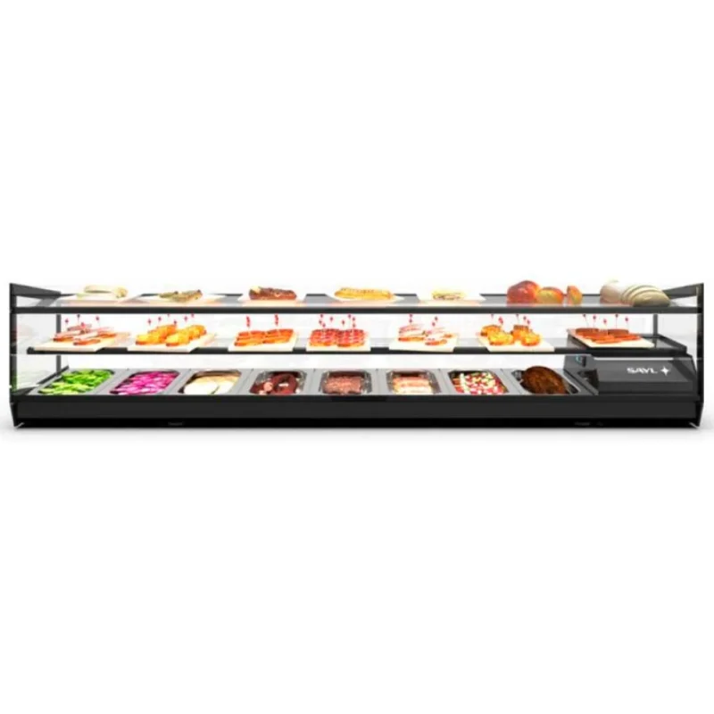 Vitrine Réfrigérée à Poser - L 1320 mm - KUBE Livraison Gratuite